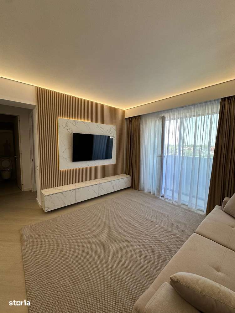 De inchiriat | Apartament 2 camere | Cortina North Pipera Voluntari - Imagine principală: 3/8