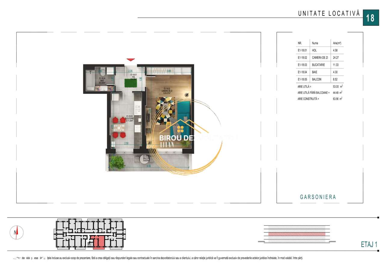 Decomandata Finalizata Parcare bonus Incazire in pardoseala ikea titan-4