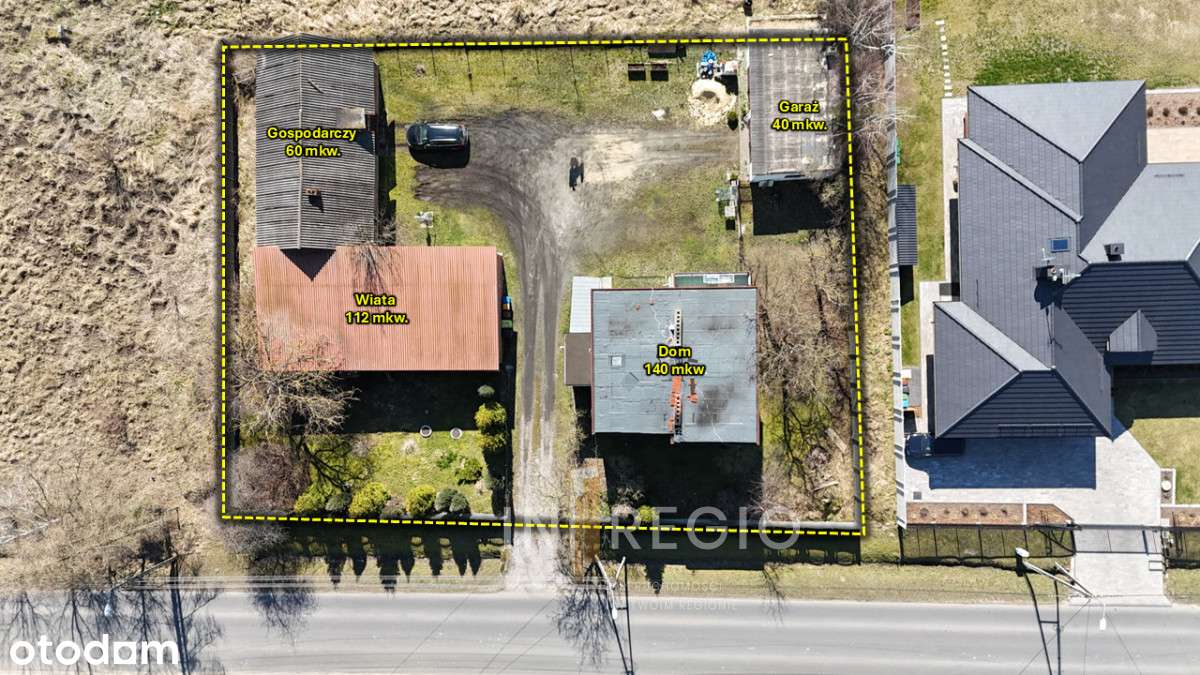 Dom z działką 1800 m²: + wysoka wiata +garaż-9