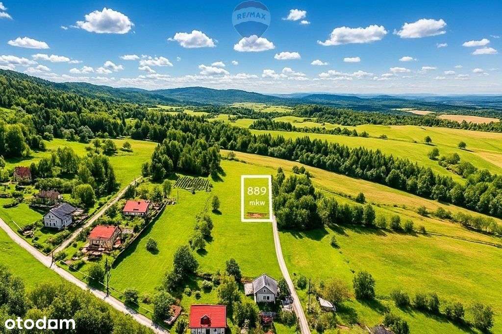 Działka z malowniczym widokiem - Pełny obrazek: 2/12