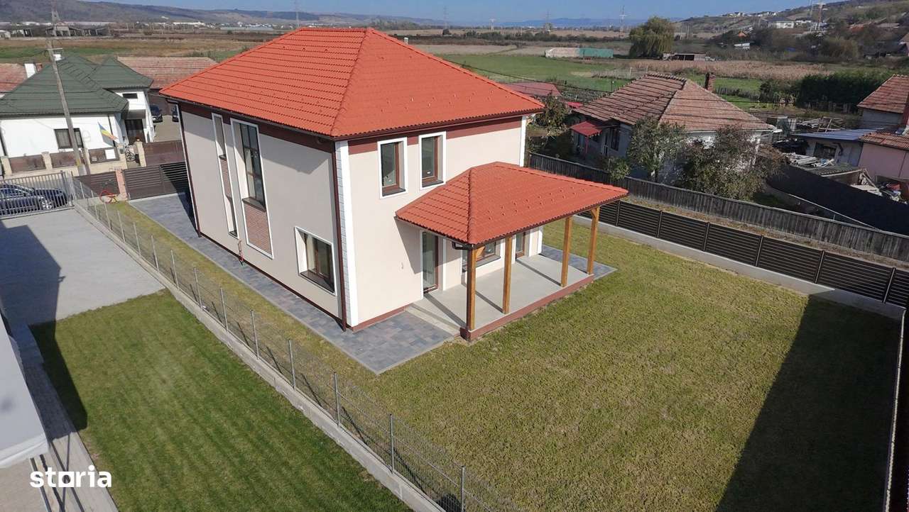 Casa individuala 5 cam P+E, sup.utila 152 mp, teren 601 mp Apahida - Imagine principală: 4/15