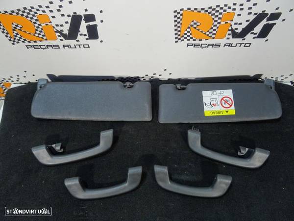 Kit de Teto Preto BMW Pack M  F21 3 Portas - Cúpula / Pilar A / B / C / Plafonier  / Pegas de Teto / Palas do Sol - 7