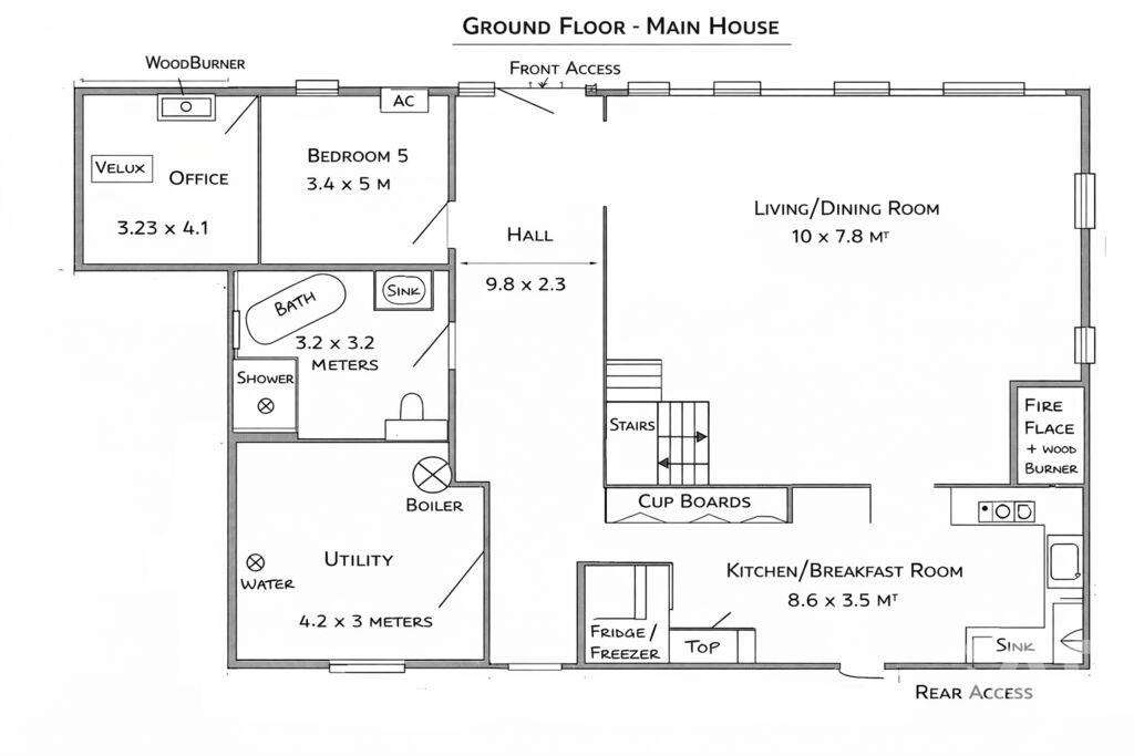Quinta rural T7 em Areias e Pias de 500 m2-36