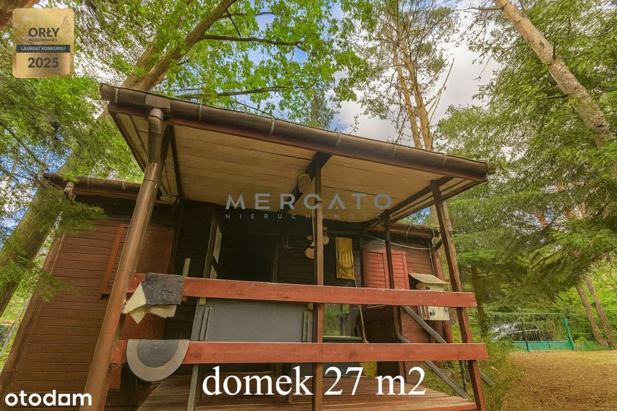 Działka 1 154 m² z 2 domkami - las i rzeka-9
