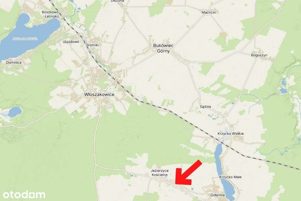 Lokale bliźniacze w Jezierzycach Kościelnych, ul. Szkolna-18