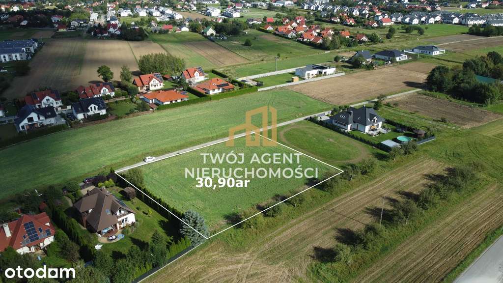 Na sprzedaż działka inwestycyjna 31ar Dębinowa-1