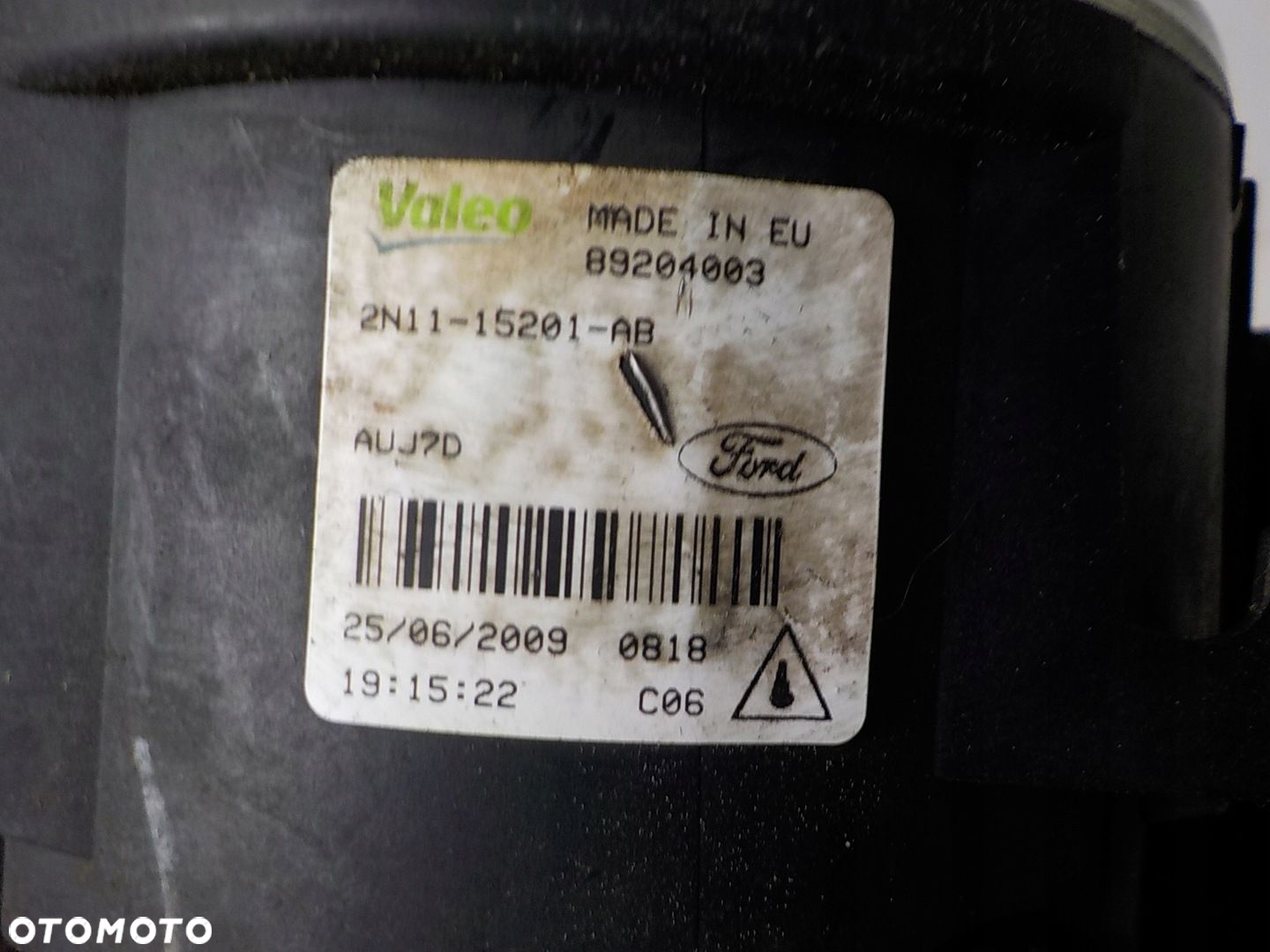 FORD FOCUS II MK2 HALOGEN PRAWY LEWY PRZÓD PRZEDNI 2N11-15201-AB - 5