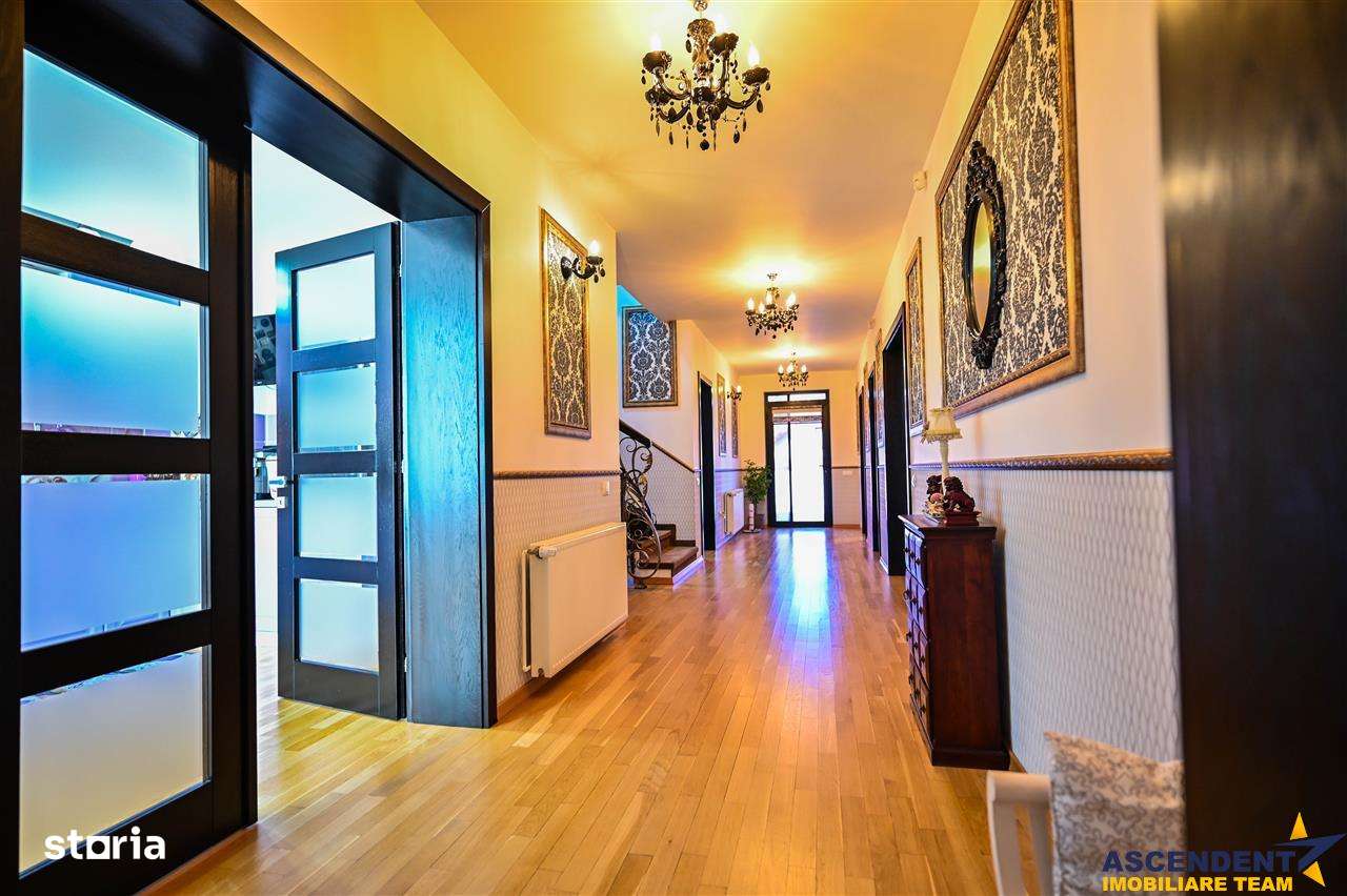 Pe 1.000 mp teren, vila eleganta, caracteristici notabile, Sacele, Cen - Imagine principală: 5/20