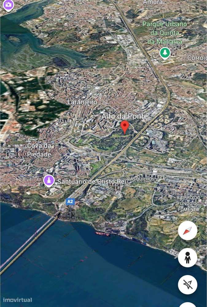 Terreno, 192 m², Laranjeiro e Feijó - Grande imagem: 2/4