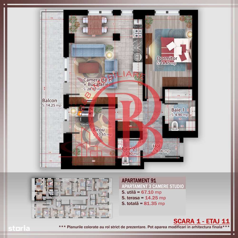 Apartament 3 camere Titan Pallady Metrou Nicolae Teclu