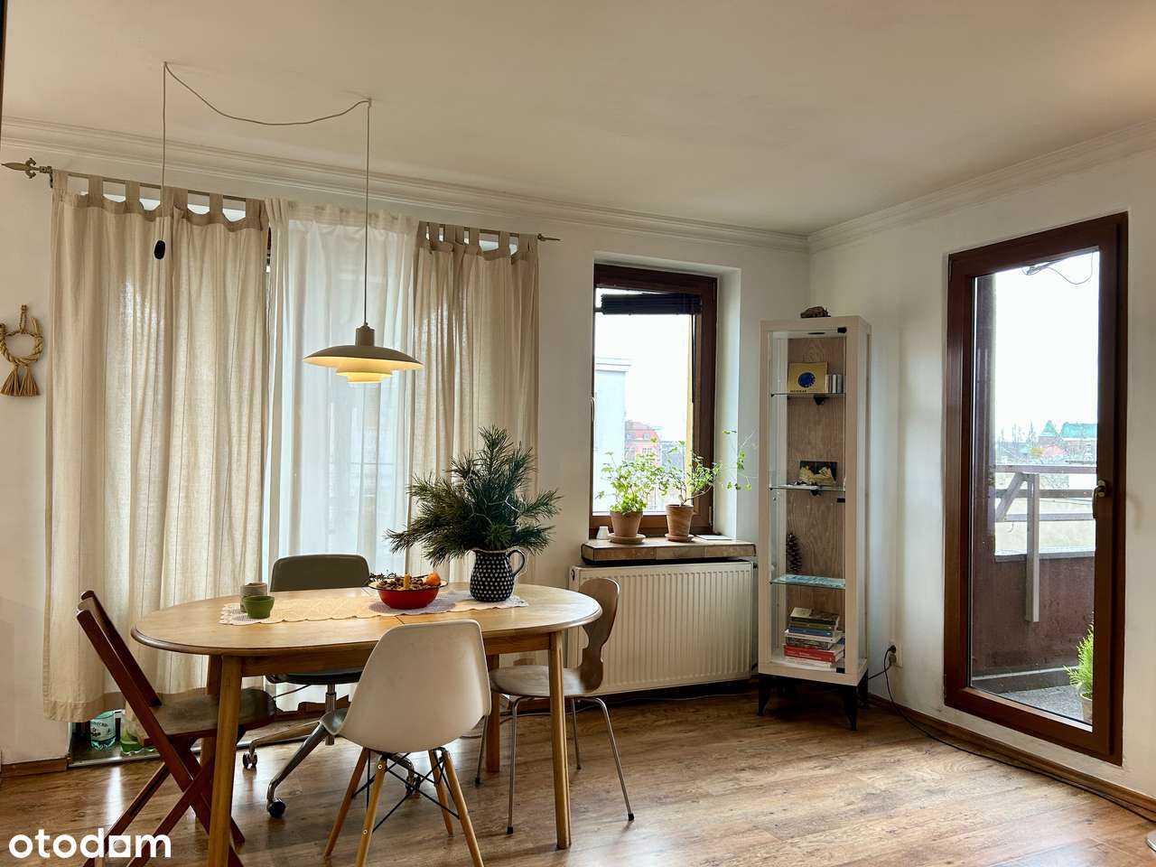 Mieszkanie z wyjątkowym klimatem w sercu Wrocławia Bema 2 balkony-4