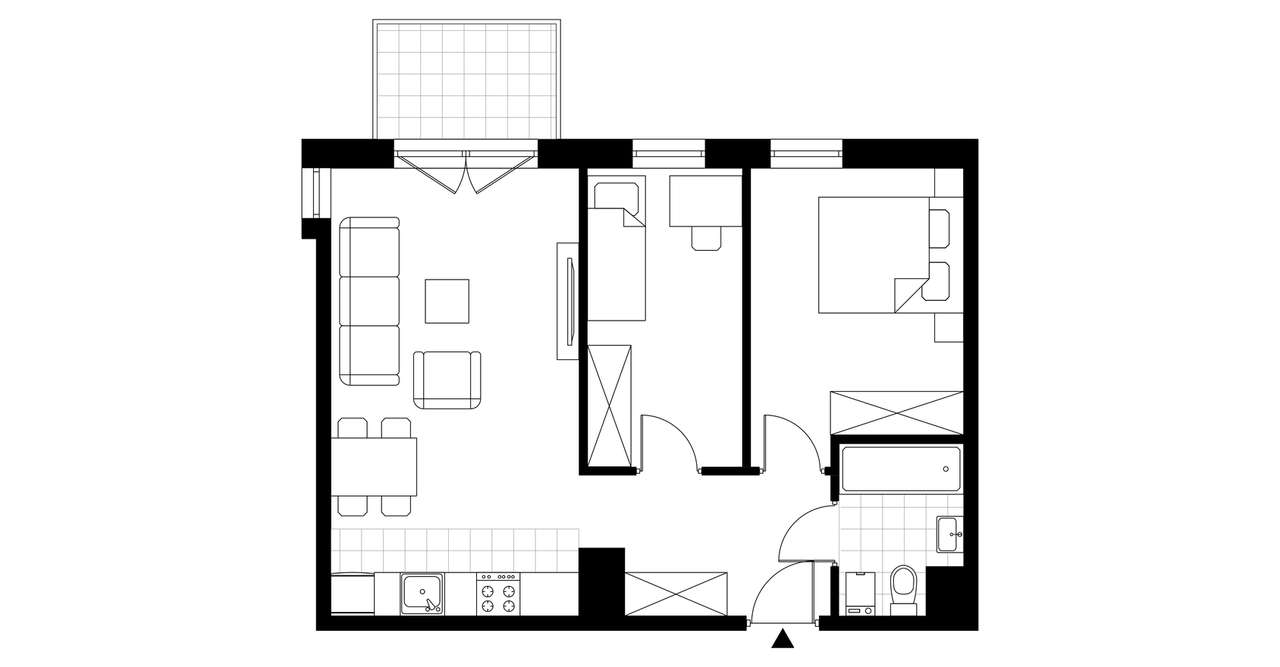 Skandinavia | mieszkanie 3-pok. | E.4.39 - Pełny obrazek: 3/8