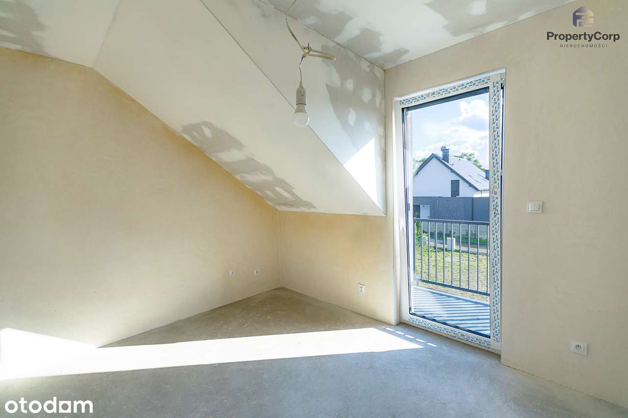 Dom w zabudowie bliźniaczej | Stan deweloperski | Garaż | Duży ogród-7