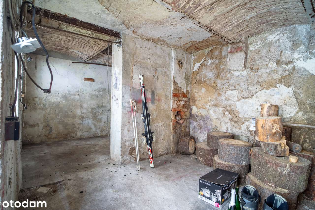 Mieszkanie na parterze 37,5m2 - dwa pokoje, kuchnia... OGÓREK, POM.GOS-8