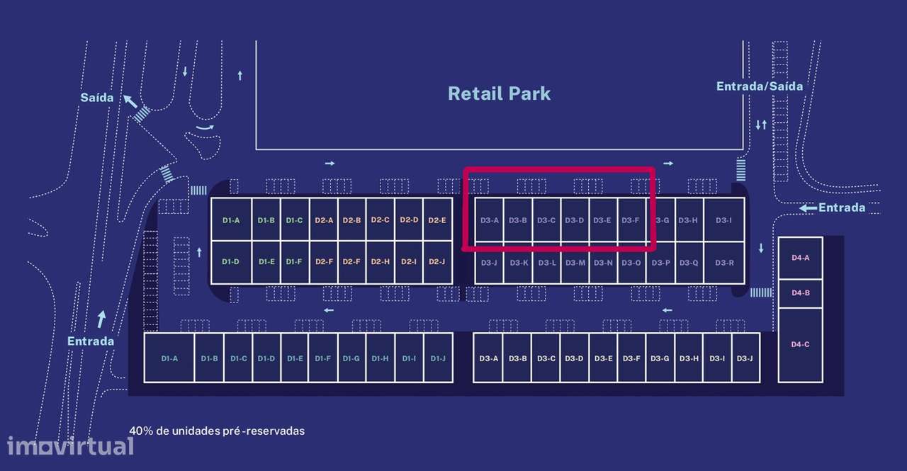 Alverca SALINAS PARK (MERCADONA)   ATÉ 600m2   (C/ ABERTURA VÃOS)-9