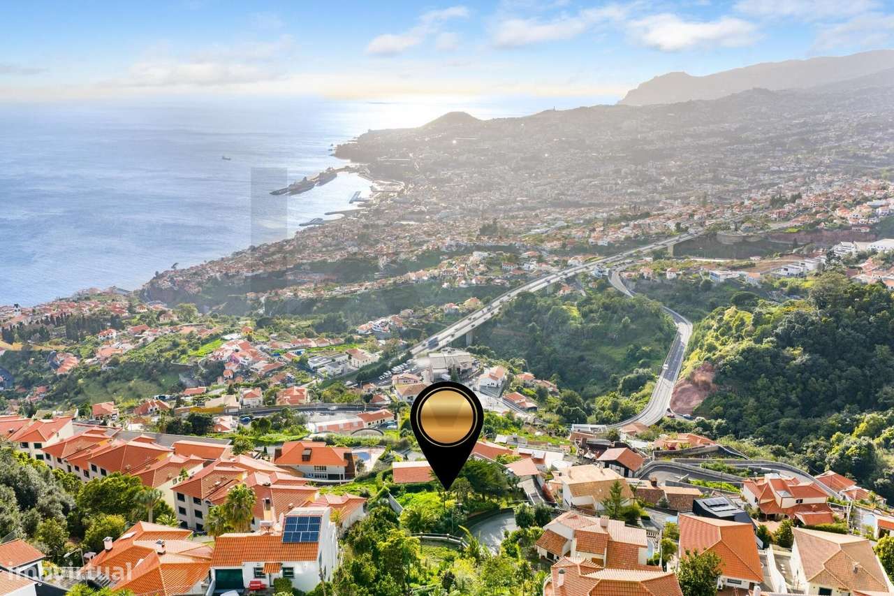 Terreno com Projeto Aprovado e Vista Oceano | São Gonçalo, Funchal-0