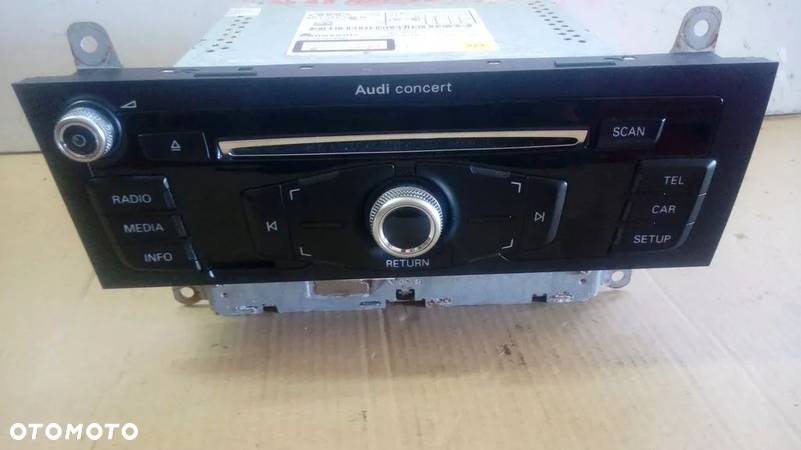 RADIO CONCERT AUDI A4 B8 LIFT 8R1035186N - 2