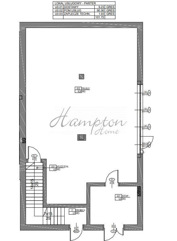 Lokal usługowy Markach świetny na klinikę - Pełny obrazek: 2/2