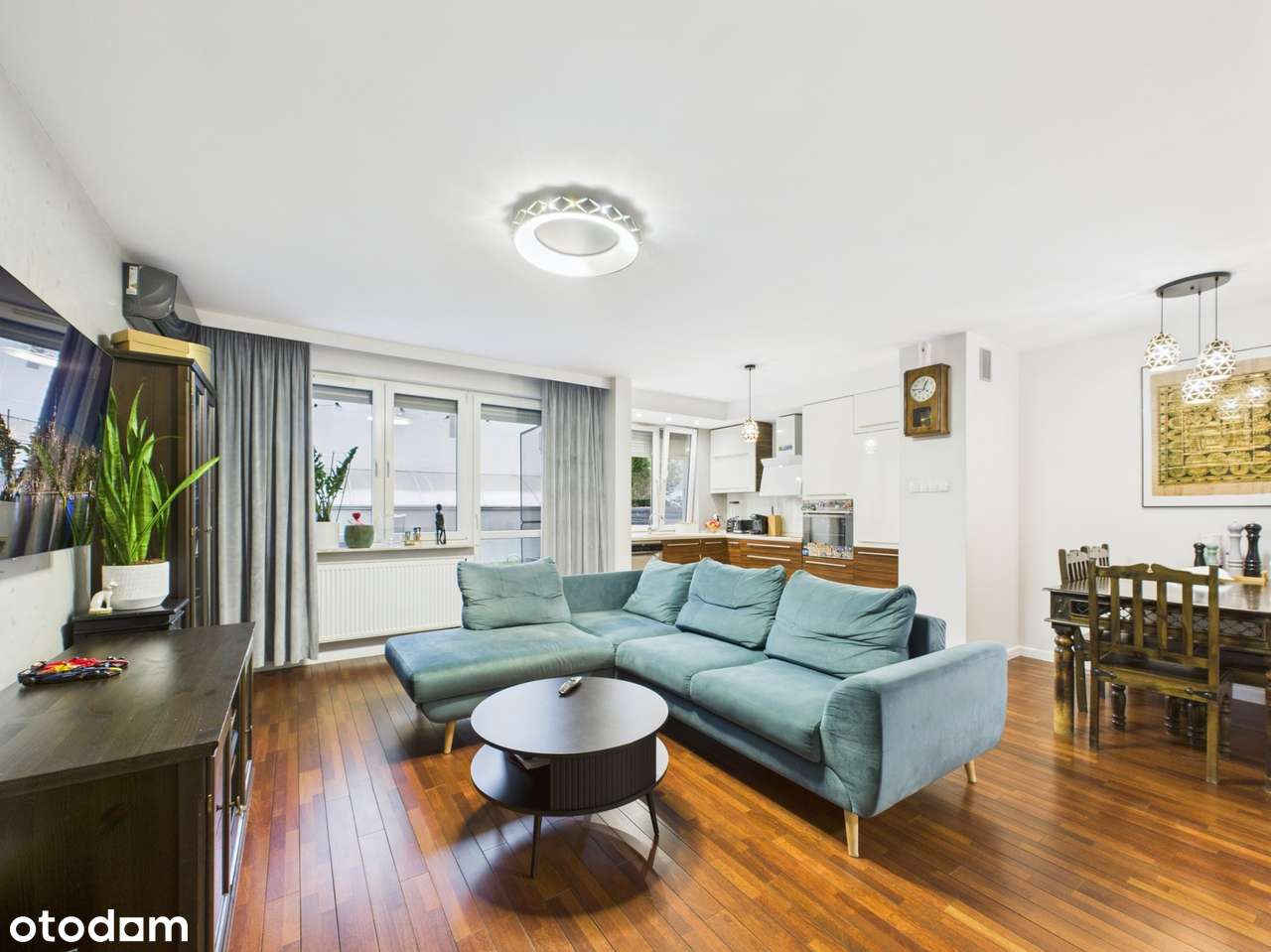 Etiuda apartament z 3 sypialniami z ogrodem i tarasem-0