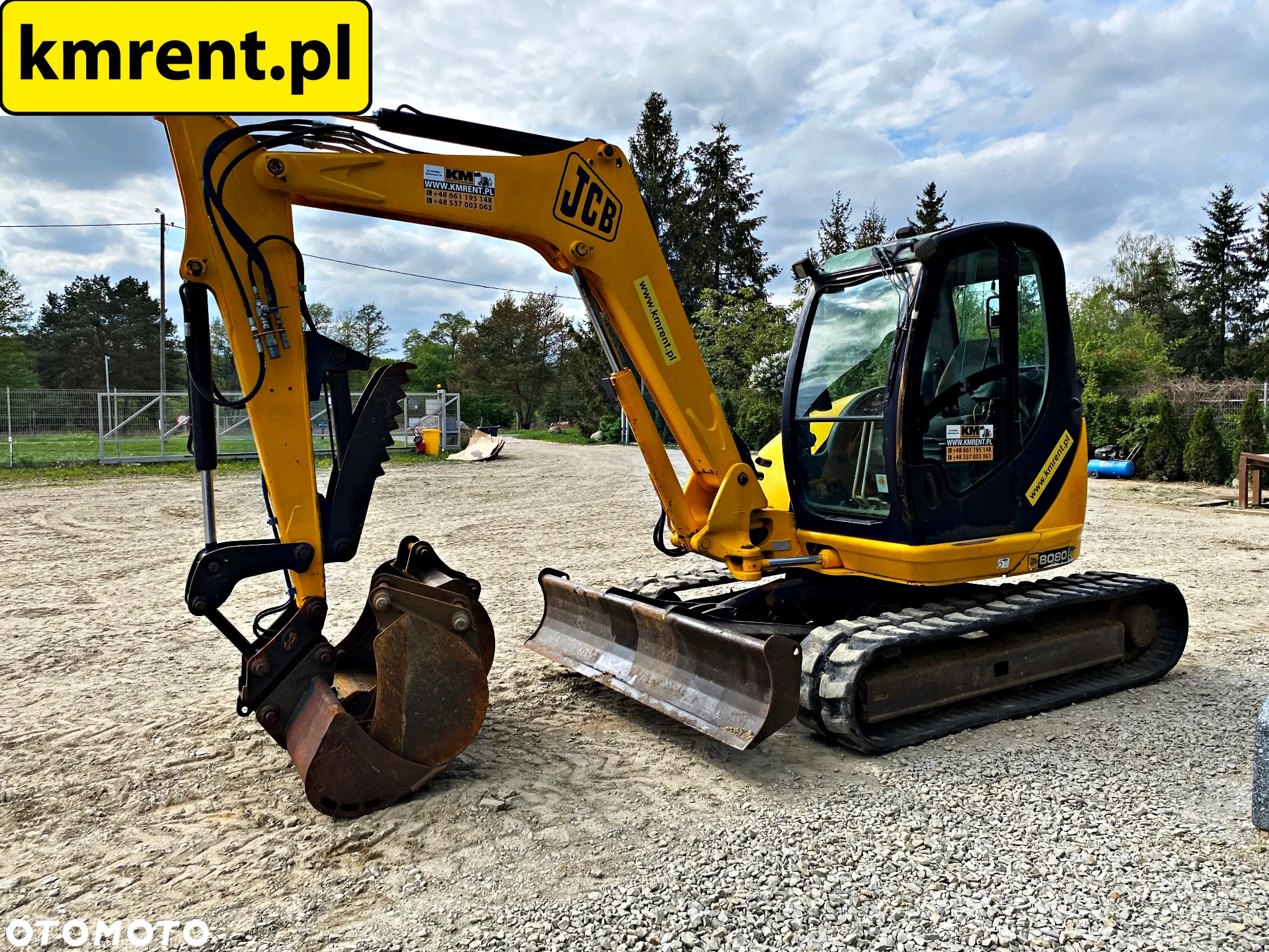 JCB 8080 MINI KOPARKA 2005R. | JCB 8085 8060 CAT 308 307 MECALAC 8MCR - 9