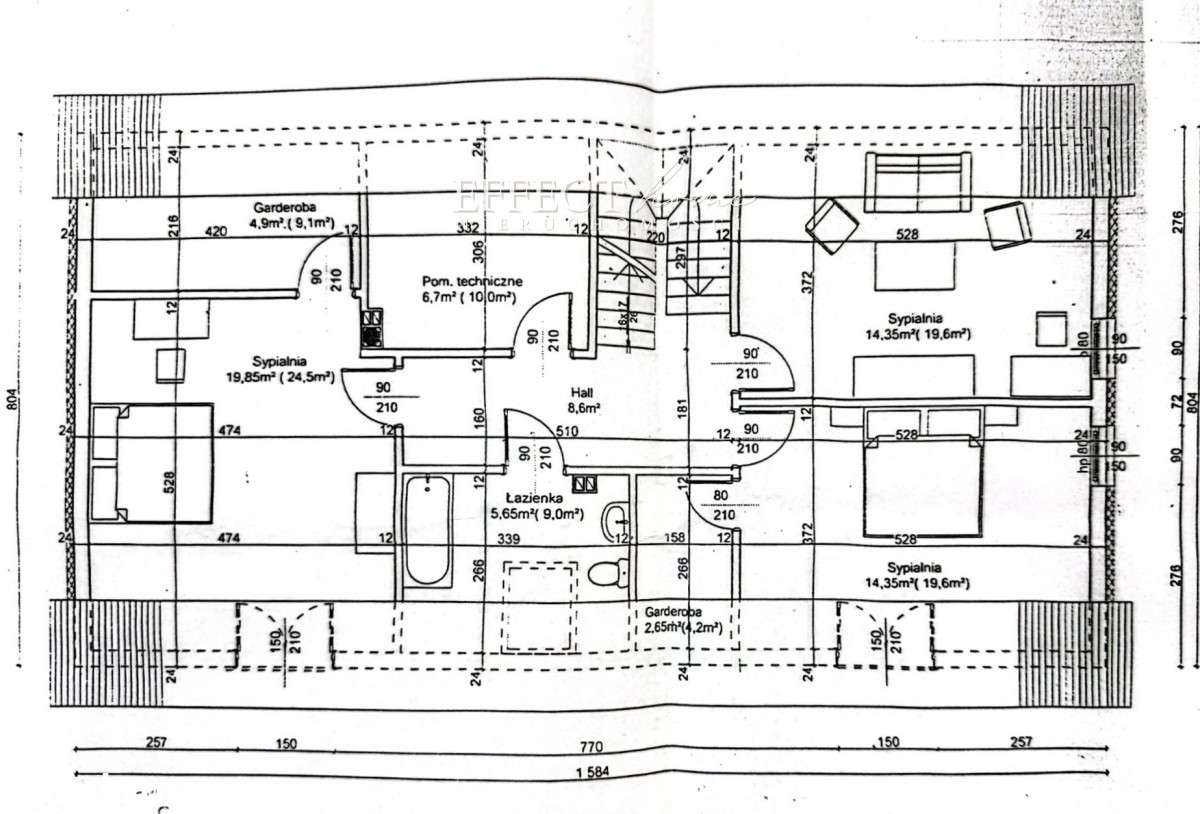 Dom w stanie surowym zamkniętym przy lesie-12