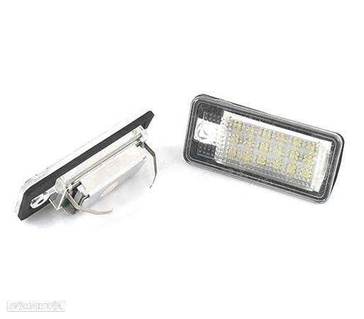 LUZES MATRÍCULA PARA AUDI A3 A4 A6 Q7 CANBUS LED - 2