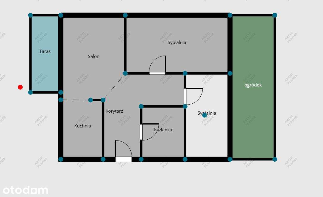 Mieszkanie z ogródkiem parter miejsce postojowe-3