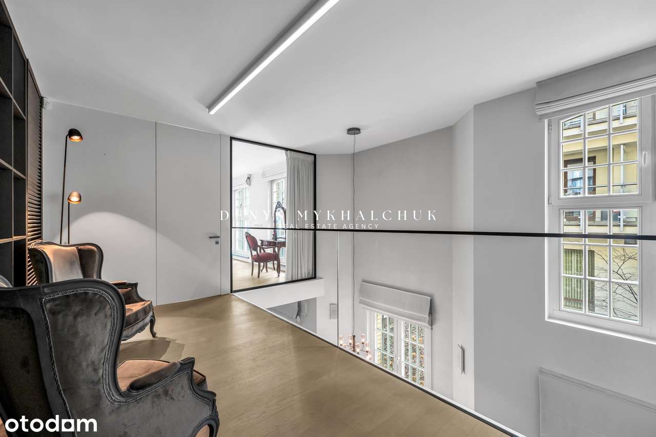 Loft Art Deco - Taras, Ogródek, sufit 5m - ODLICZ VAT-10