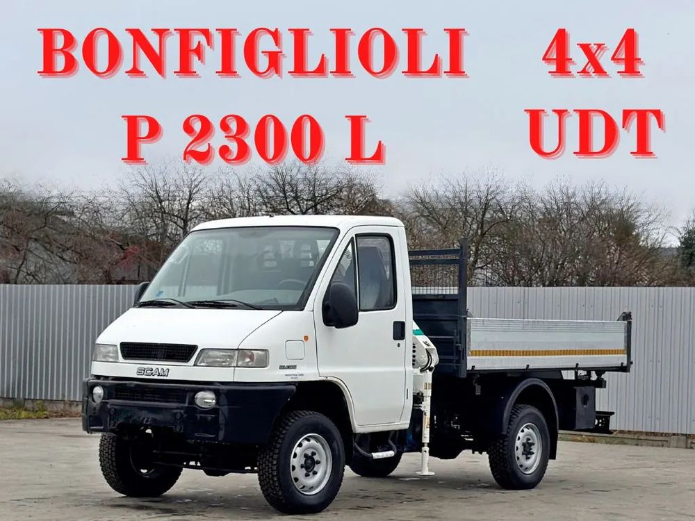 Iveco Scam sm 35 * skrzynia 3,00 m * bonfiglioli p2300l / 4x4 2001