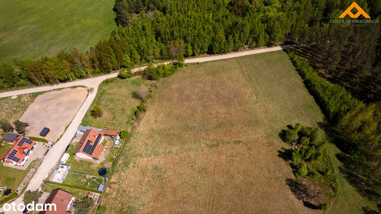 Działka inwestycyjna przy lesie – 4273 m² –Patryki, gm. Purda!Nowa Cen-1
