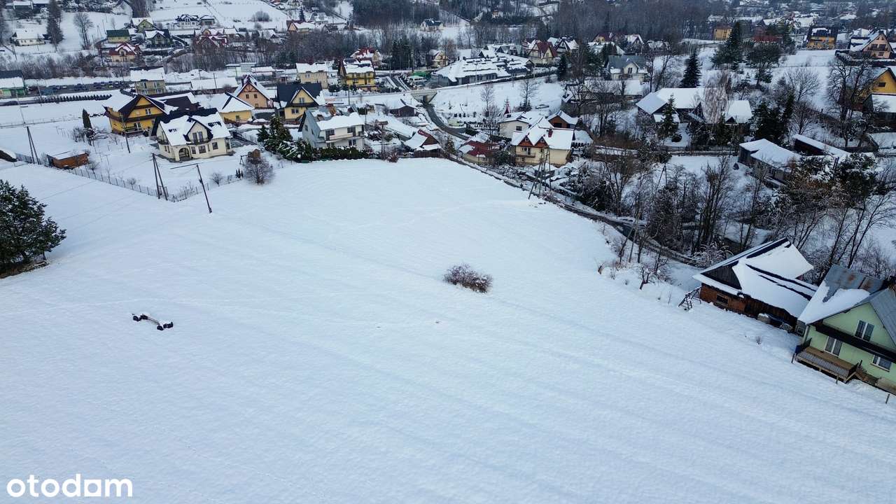 Duża budowlana działka w dobrej cenie- RabaWyżna.-12