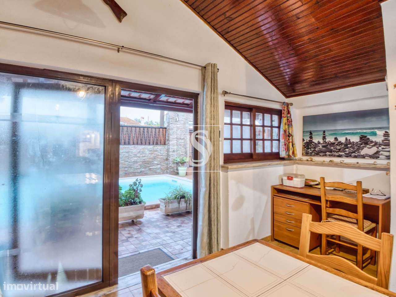 Moradia T4 Restaurante e Piscina Aquecida  Aroeira-59