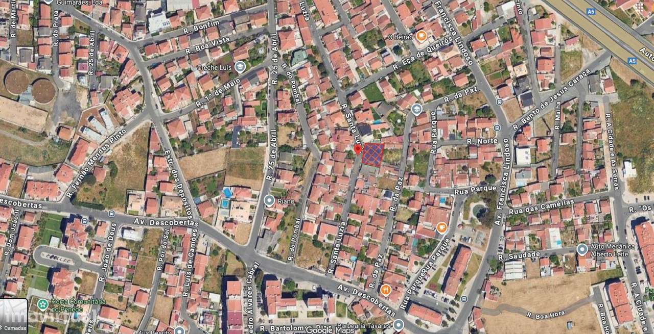 Terreno Urbano para Construção – Rua de Santa Luzia, Matarraque (S. Do-14