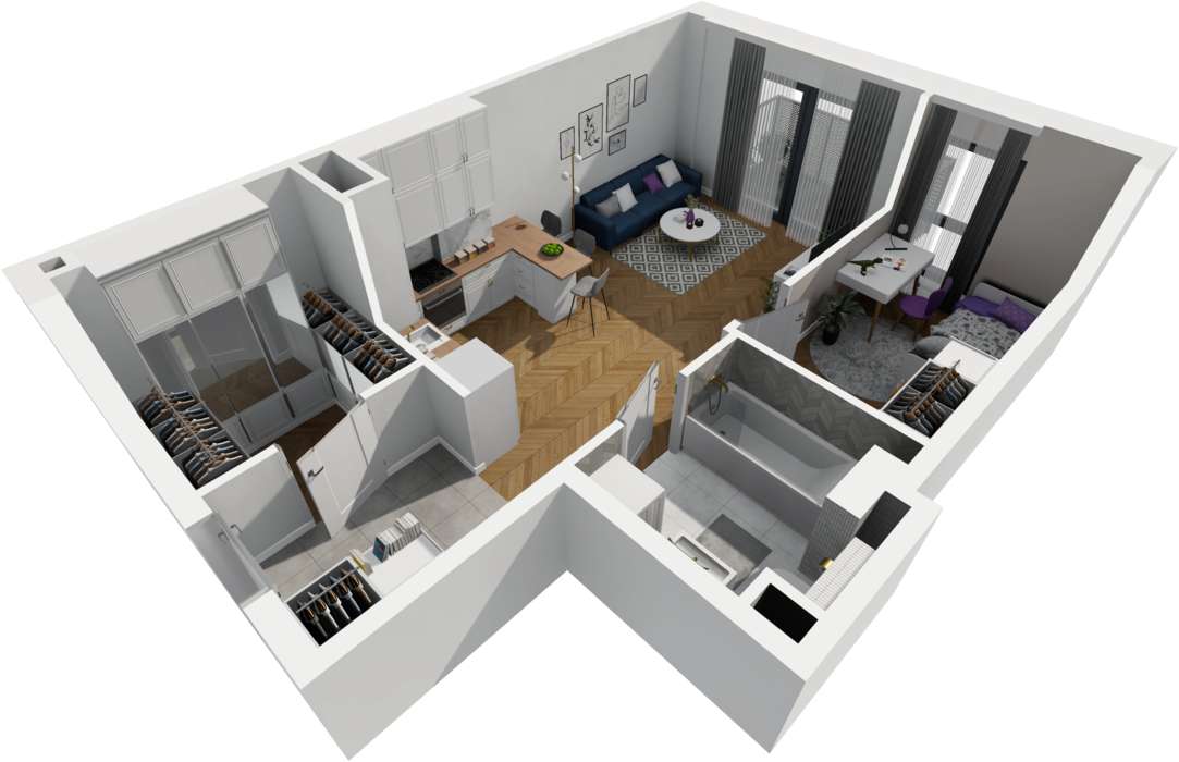 Garaż w cenie***Centrum w 16 minut**Pełna oferta - Pełny obrazek: 3/6