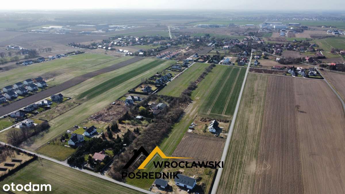 Działka Budowalna Krępice | 20 min od Wrocławia |-12