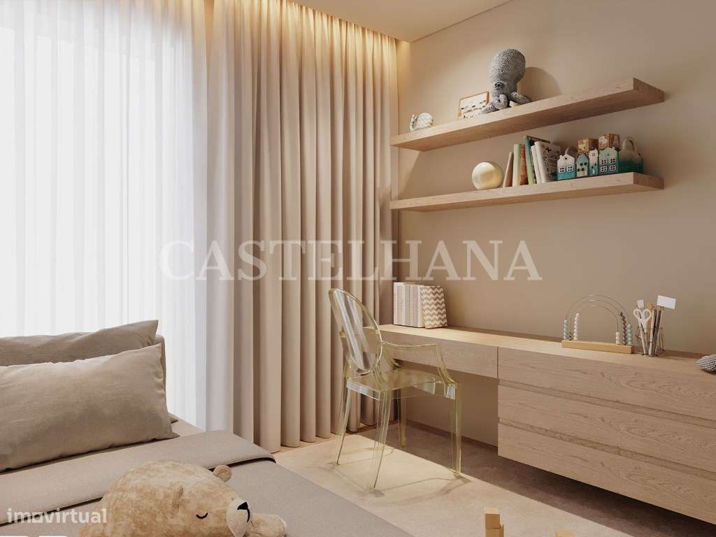 Apartamento T3 com varanda e terraço nos Jardins da Arrábida - Grande imagem: 3/78