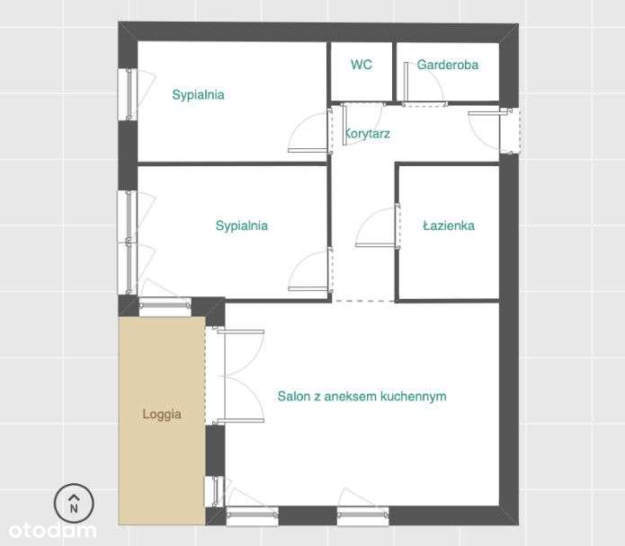 3 Pokoje | Portova | Wyjątkowe Mieszkanie-13