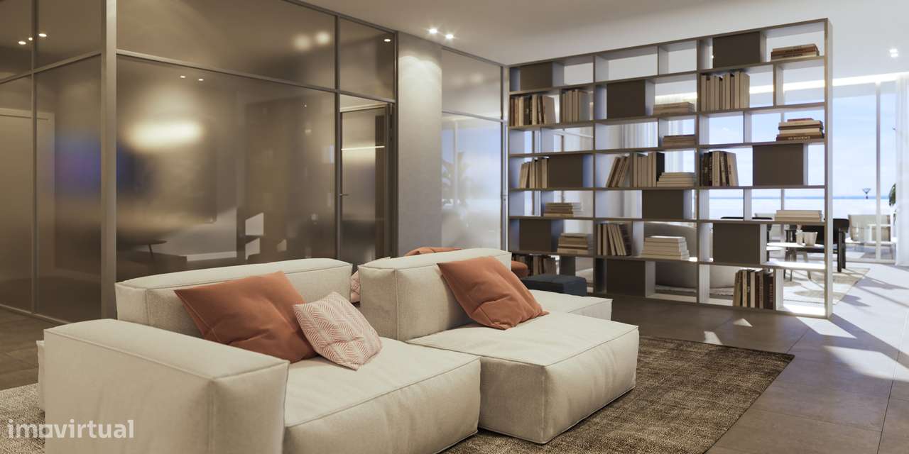 T3 1ª linha de mar -Marginal Canidelo-7