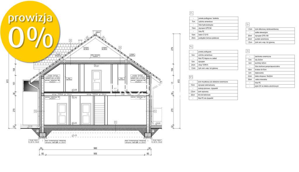 Dąbrowa, działka 235m2, pompa ciepła! Drugi etap!-12