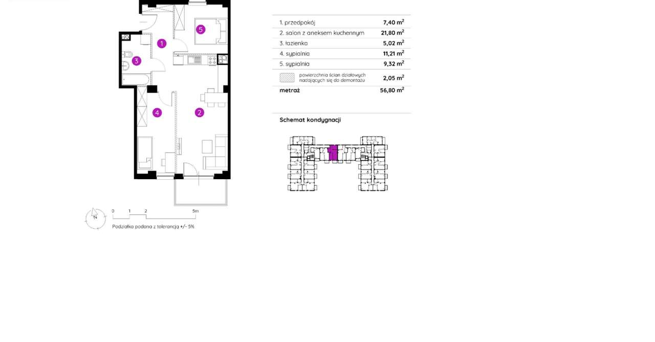 Ostatnie NOWE mieszkania 57m2 | Os. Kukułek | Apartamentowiec-5