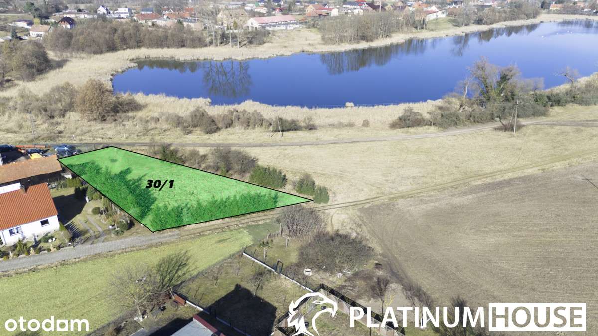 Działka budowlana 1394 m² przy jeziorach – Chełmek-1