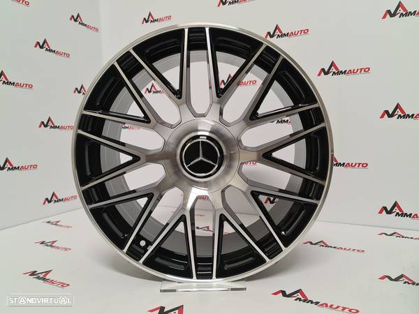 Jantes Mercedes C63S AMG Preto Polido 19 - 4