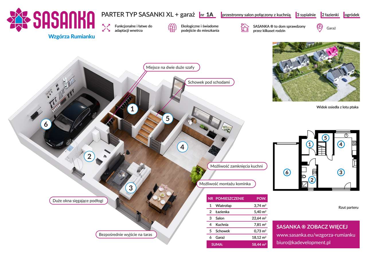 Wzgórza Rumianku. Oaza spokoju, miejski komfort. - Pełny obrazek: 5/10