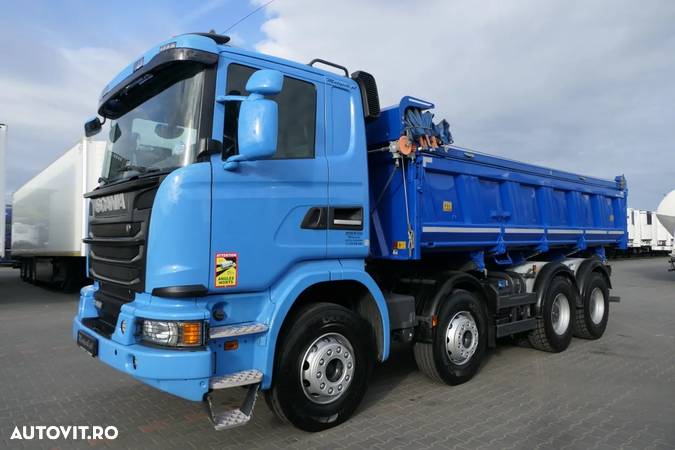 Scania G 410 / 8x4 / BASCULANTE 2 STR / MEILLER KIPPER / BORDMATIC / EURO 6 - 16