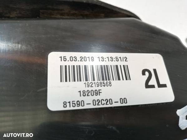 Stop stanga haion Toyota Corolla Berlina An 2019 2020 2021 cod 81590-02C20-00 - 3