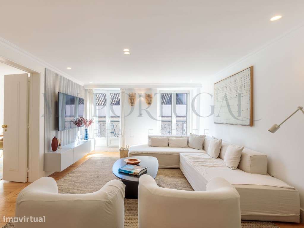 Magnífico Apartamento T2 Renovado e Sofisticado no Coração do Centr... - Grande imagem: 3/26