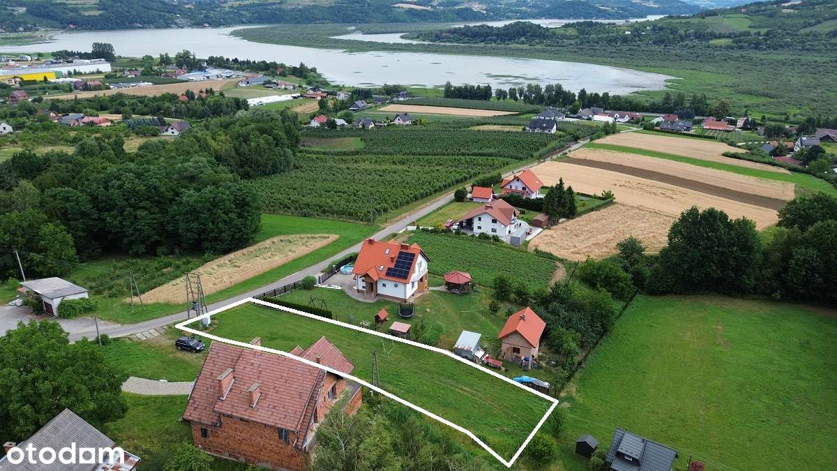 DZIAŁKA 14,89ar z WIDOKIEM NA JEZIORO ROŻNOWSKIE - Pełny obrazek: 3/12