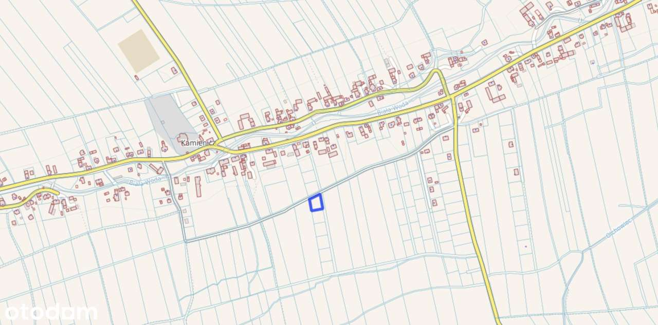 Działka budowlana 1082 m² w Kamienicy – uzbrojona, gotowa pod zabudowę-4