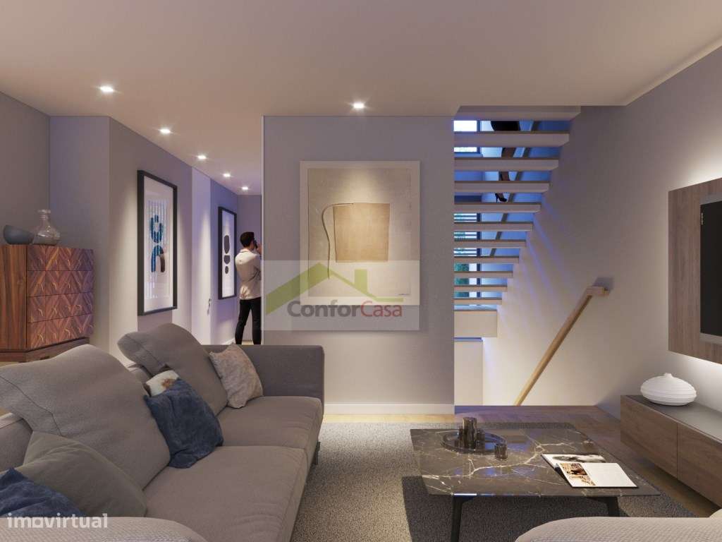 Moradias Luxuosas Novas T3 em Palmeira - Braga, com Jardim e Suítes-13