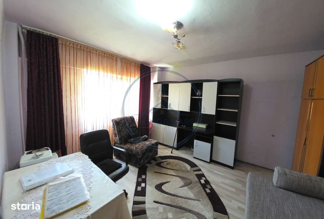 Garsoniera parter inalt–zona Sensul Vechi, bloc reabilitat - Imagine principală: 2/6